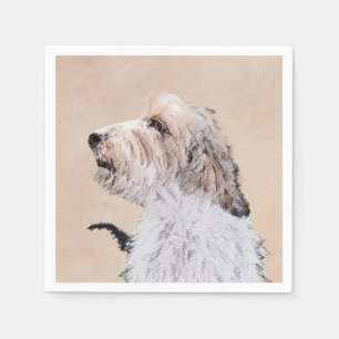Servilleta De Papel Pintura Petit Basset Griffon Vendéen - Arte de per
