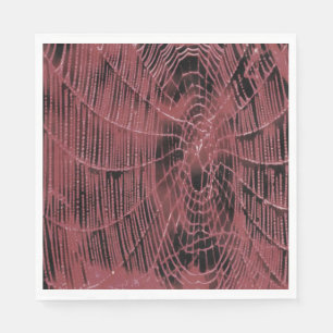 Servilleta De Papel Pintura Resumen De Una Magenta Red De Cobardes Ros