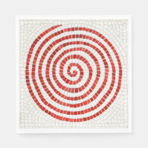 Servilleta De Papel PINWHEEL MOSAIC Estándar Papel de almuerzo Napkin