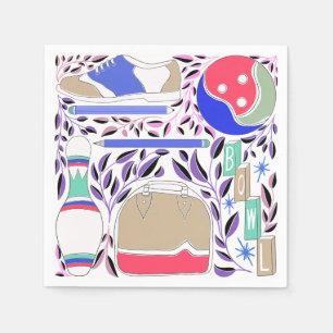 Servilleta De Papel Pinza y bolsita de arte popular inspirada en la co