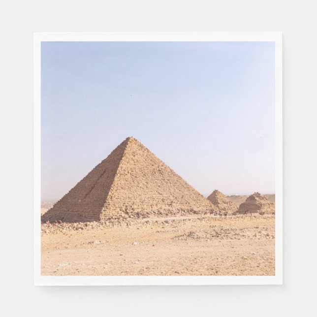 Servilleta De Papel Pirámides de Egipto de café Mug (Anverso)
