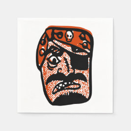 Servilleta De Papel Pirata clásico de Halloween