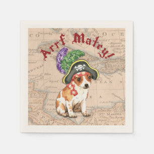 Servilleta De Papel Pirata de la chihuahua