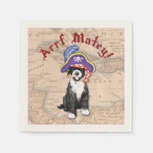 Servilleta De Papel Pirata de Perro de Agua de Portugal