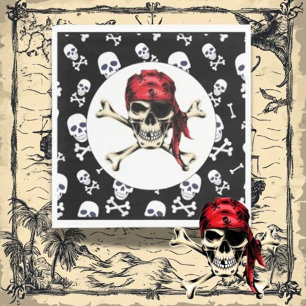 Servilleta De Papel pirata salado adulto