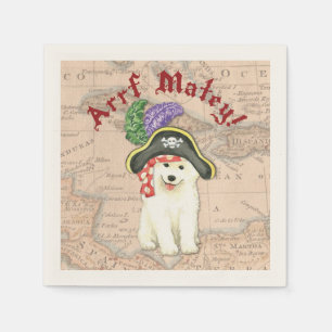 Servilleta De Papel Pirata Samoyed