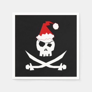 Servilleta De Papel Pirata Santa