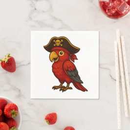 Servilleta De Papel Pirate Parrot