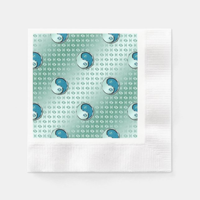Servilleta De Papel Pisces the Fish (Anverso)