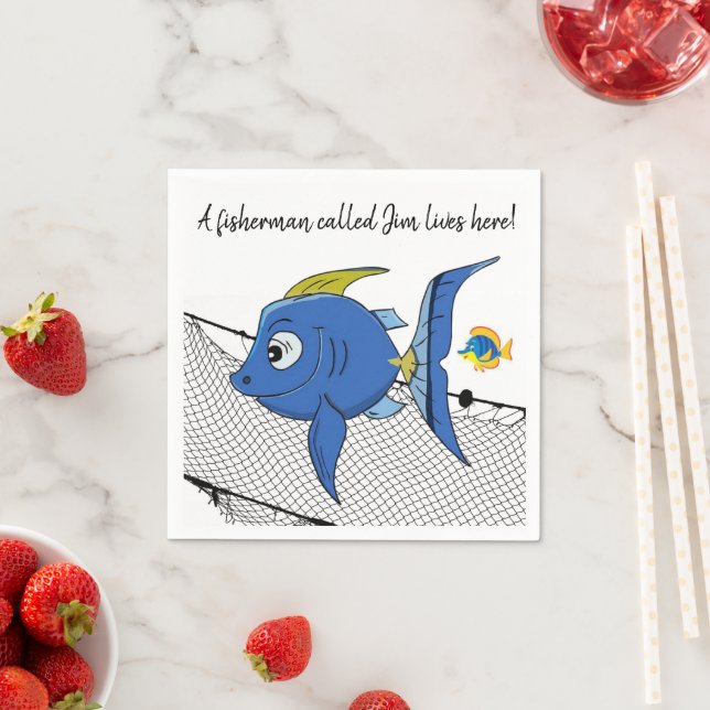 Servilleta De Papel Piscinas de papel, servilletas de pescadores (In situ)