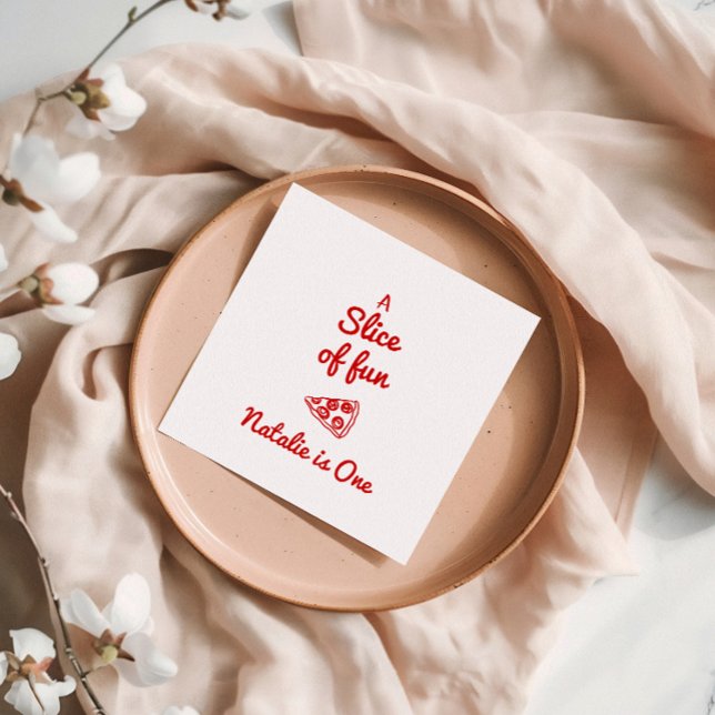 Servilleta De Papel Pizza De Primera Mano Dibujó Parte De Divertida Fi (Subido por el creador)