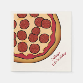 Servilleta De Papel Pizza Fiesta Personalizado Papel Napkins