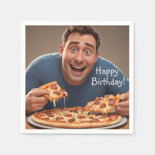 Servilleta De Papel Pizza Man