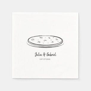 Servilleta De Papel Pizza Napkin