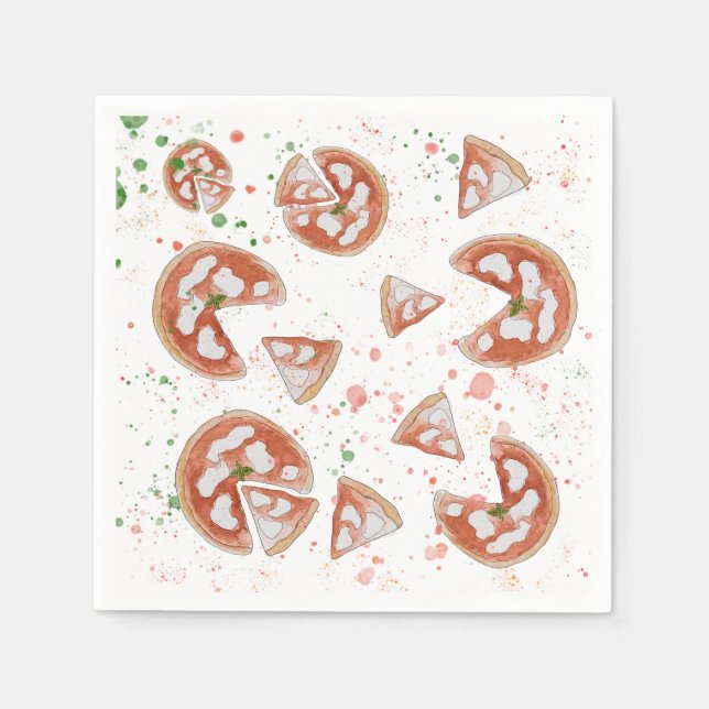 Servilleta De Papel Pizza Napkins (Anverso)