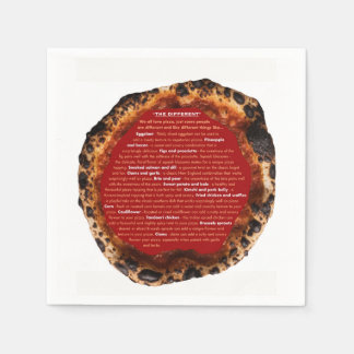Servilleta De Papel Pizzas diferentes - las raras