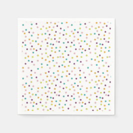 Servilleta De Papel Placas de papel de polka cúpula