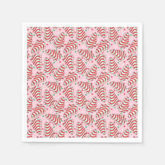 Servilleta De Papel Placas de papel para tartas de árbol de Navidad