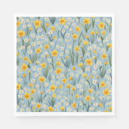 Servilleta De Papel Placas picnicas - Daffodils