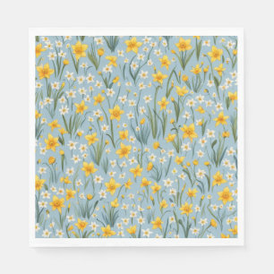 Servilleta De Papel Placas picnicas - Daffodils