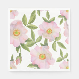 Servilleta De Papel Placas picnicas - Rosehips