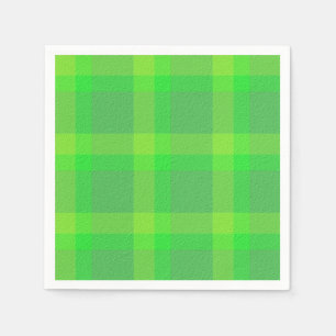 Servilleta De Papel Plaid Decorativo