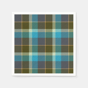 Servilleta De Papel Plaid Decorativo