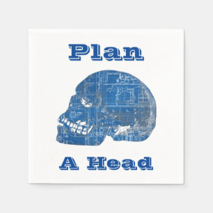 Servilleta De Papel Plan A Head Humorous Blueprint