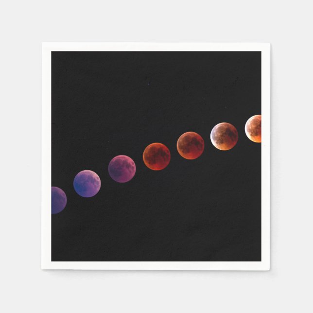 Servilleta De Papel Planetas en el sistema solar como la vida (Anverso)