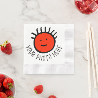 Servilleta De Papel Plantilla de SERVILLETAS DE PAPEL PARA COCTEL con 