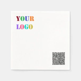 Servilleta De Papel Plantilla de toallas comerciales con logotipo de e