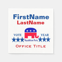 Servilleta De Papel Plantillas republicanas