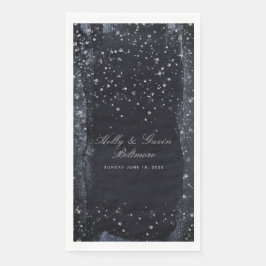 Servilleta De Papel Plata Starry Night Boda Cena