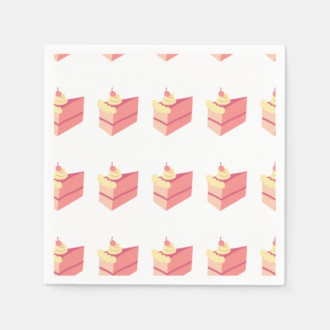 SERVILLETA DE PAPEL PLATE DE CAKE (Anverso)