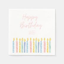 Platos personalizados para fiestas de cumpleaños