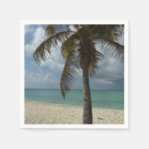 Servilleta De Papel Playa de Aruba I Bella Escena Natural