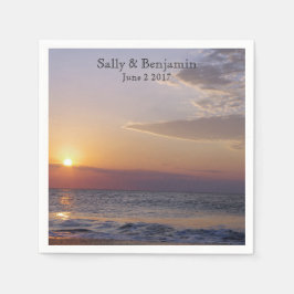 Servilleta De Papel Playa Sunrise