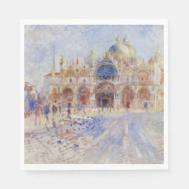 Servilleta De Papel Plaza de San Marcos, Venecia (Piazza San Marco)