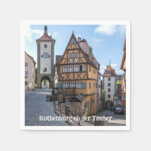 Servilleta De Papel Plönlein en Rothenburg ob der Tauber, Alemania