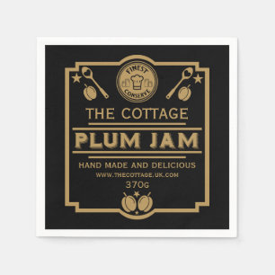 Servilleta De Papel Plum Jam Conserve Maker