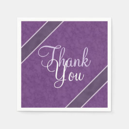 Servilleta De Papel Plum Purple Gracias