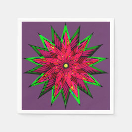 Servilleta De Papel Plum Wondear Poinsettia WOW