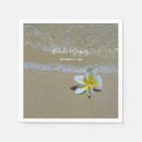 Plumeria Frangipani En El Boda De Arena