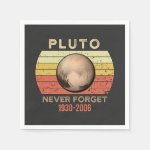 Servilleta De Papel plutonio nunca olvida, eris, luna, astronomía, ast
