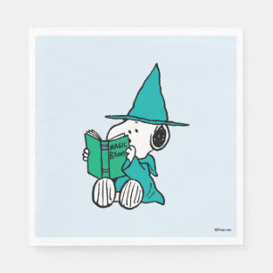 Servilleta De Papel Pociones mágicas de Snoopy de Peanuts Halloween