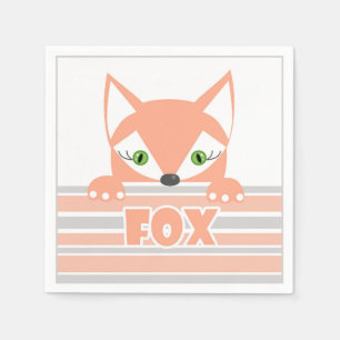 Servilleta De Papel Poco Fox