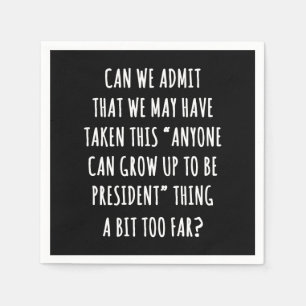 Servilleta De Papel ¿Podemos admitir?