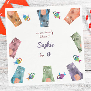 Servilleta De Papel podemos creer con honestidad que los niños cumplea