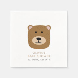 Servilleta De Papel Podemos esperar a los chicos Baby Shower