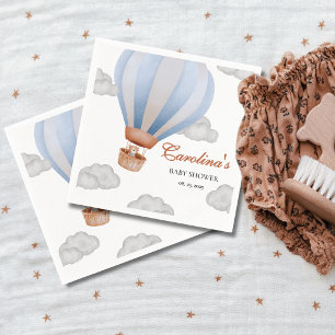 Servilleta De Papel podemos esperar a que Boy cub baby ducha